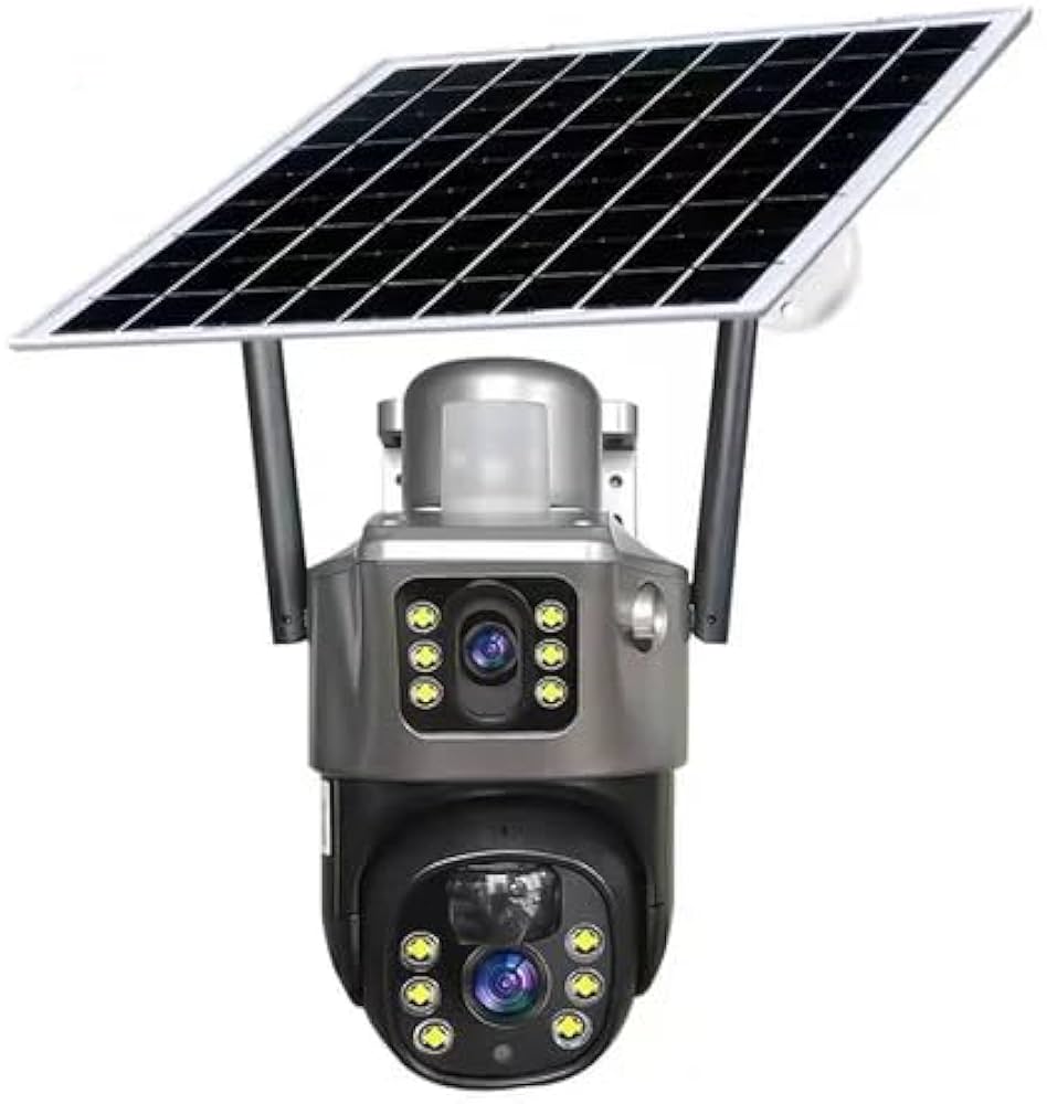 CCTV System with Solar Panel