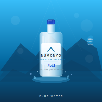 Numonyo Spring Water 75cl